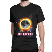 Total Partial Eclipse Shirt June 10 Uk British Lun Classic T-shirt | Artistshot