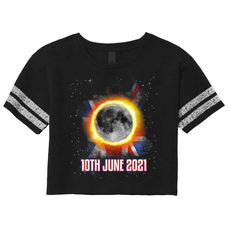 Total Partial Eclipse Shirt June 10 Uk British Lun Scorecard Crop Tee by MenachemArteaga | Artistshot