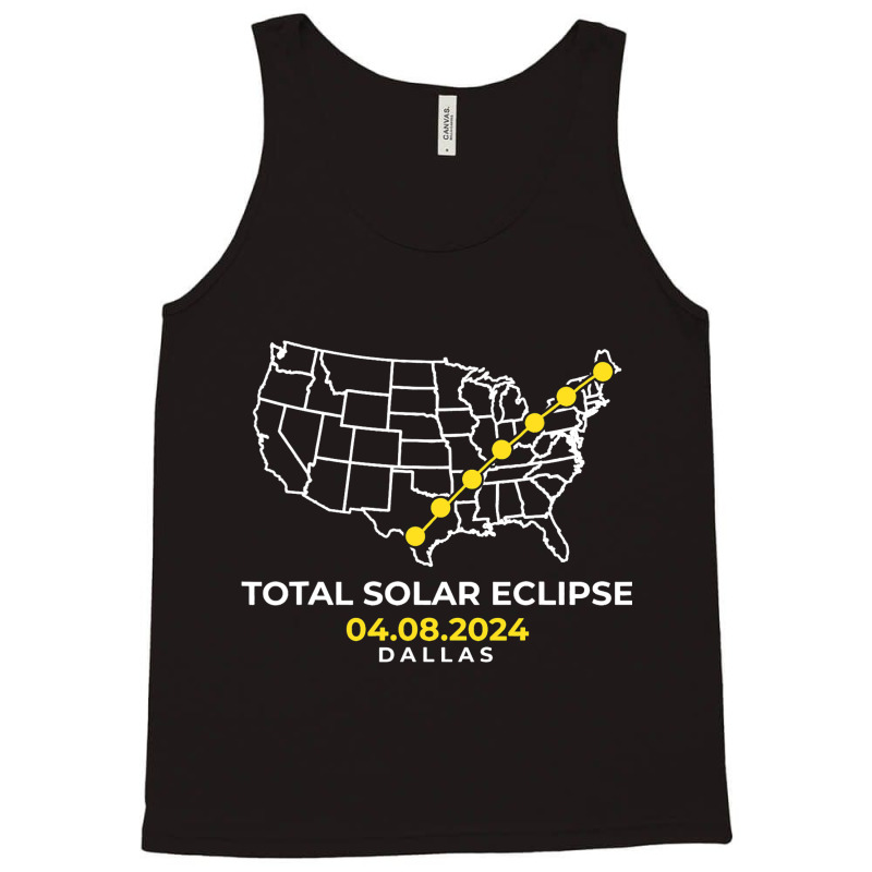 Totality Solar Eclipse Dallas Tank Top by VailNatale | Artistshot