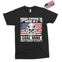 Usa Flag Coalminer Coal Miner Coal Mining 2 Exclusive T-shirt | Artistshot