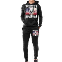 Usa Flag Coalminer Coal Miner Coal Mining 2 Hoodie & Jogger Set | Artistshot