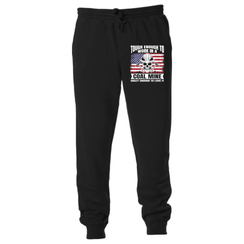 Usa Flag Coalminer Coal Miner Coal Mining 2 Unisex Jogger by CalliopEasley | Artistshot