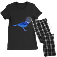 Stellar Jay Space Bird Funny Clever Bird Watcher T Women's Pajamas Set | Artistshot