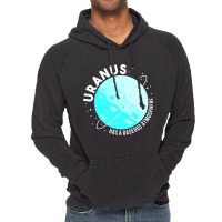 Uranus Has A Gaseous Atmosphere Gifts Astronomy Te Vintage Hoodie | Artistshot