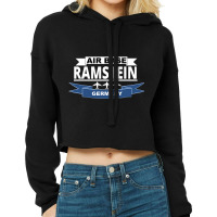 Us Air Base Ramstein Germany Us Air Force Cropped Hoodie | Artistshot