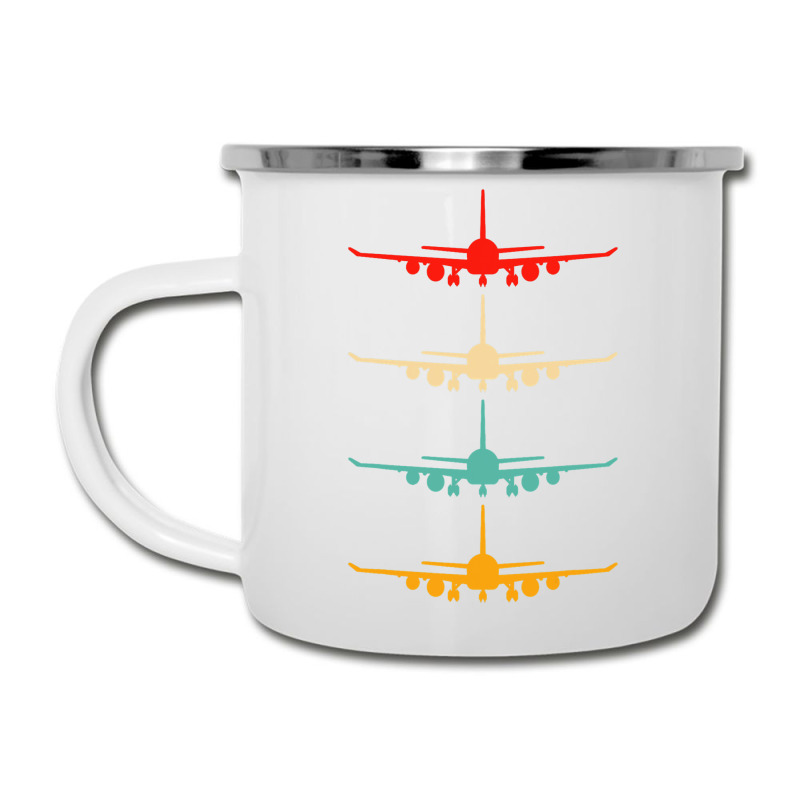 Vintage Aviation Airplane Flying Airline Funny Vin Camper Cup | Artistshot