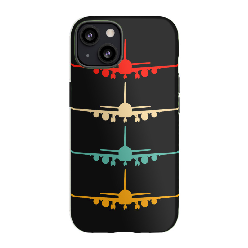 Vintage Aviation Airplane Flying Airline Funny Vin Iphone 13 Case | Artistshot