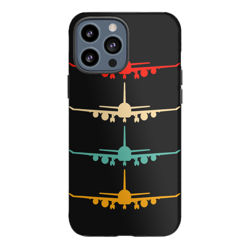 Vintage Aviation Airplane Flying Airline Funny Vin Iphone 13 Pro Max Case | Artistshot