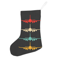 Vintage Aviation Airplane Flying Airline Funny Vin Holiday Stocking | Artistshot