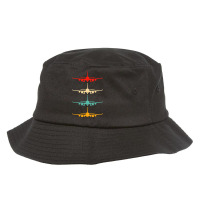 Vintage Aviation Airplane Flying Airline Funny Vin Bucket Hat | Artistshot