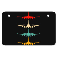 Vintage Aviation Airplane Flying Airline Funny Vin Atv License Plate | Artistshot