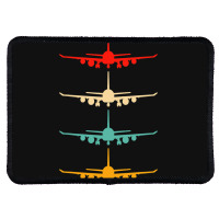 Vintage Aviation Airplane Flying Airline Funny Vin Rectangle Patch | Artistshot