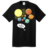 So Are We Cool Again Pluto Art Funny Planet Astron Basic T-shirt | Artistshot