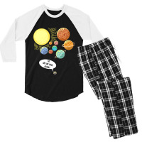 So Are We Cool Again Pluto Art Funny Planet Astron Men's 3/4 Sleeve Pajama Set | Artistshot