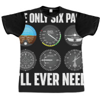 The Only Six Pack Ill Ever Need Airline Pilot Plan Graphic T-shirt | Artistshot