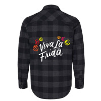 Viva La Frida Mexican Artist Artsy Painter Gifts E Flannel Shirt | Artistshot