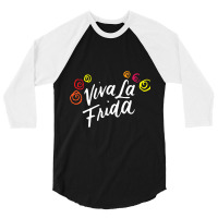 Viva La Frida Mexican Artist Artsy Painter Gifts E 3/4 Sleeve Shirt | Artistshot