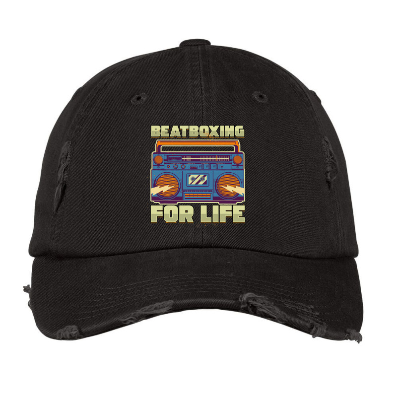 Street Artist Beatboxer For Life Rap Hiphop Beatbo Vintage Cap | Artistshot