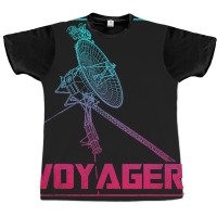 Voyager Space Probe Spacecraft Solar System Astron Graphic T-shirt | Artistshot