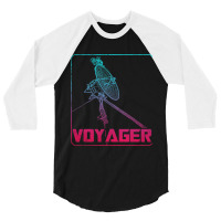 Voyager Space Probe Spacecraft Solar System Astron 3/4 Sleeve Shirt | Artistshot