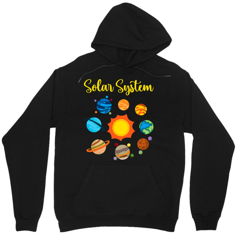 Solar System Planet Sun Stars Science Space Explor Unisex Hoodie | Artistshot