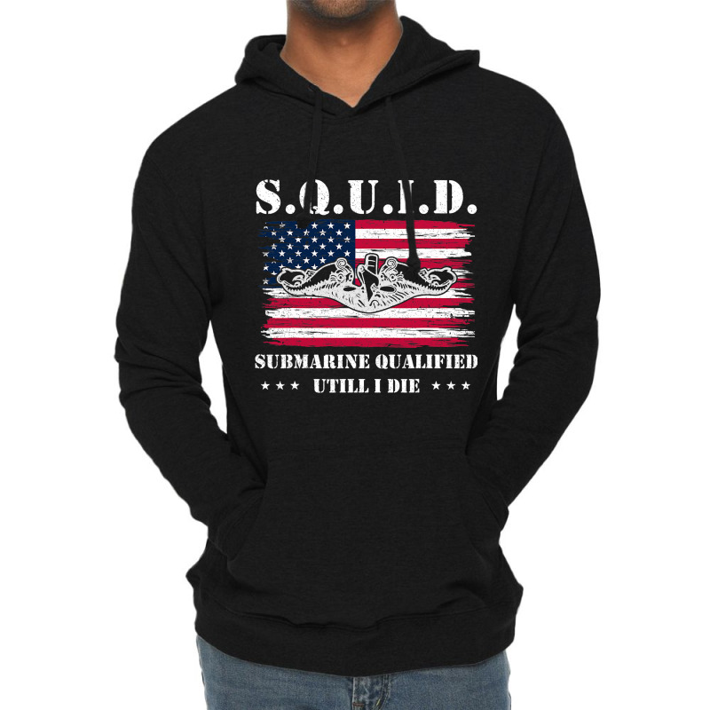 Submarine Us Military S.q.u.i.d Veteran Submariner Lightweight Hoodie | Artistshot