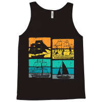 Vintage Boating Captain Sailboats Sailor Retro Tank Top | Artistshot