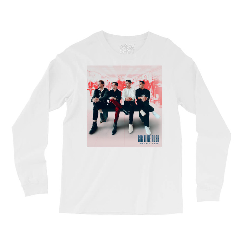 Cool Big Time - Rush - Forever Tour Long Sleeve Shirts by denrayakonare | Artistshot