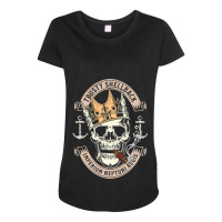 Trusty Shellback Imperium Neptuni Regis For Naval  Maternity Scoop Neck T-shirt | Artistshot