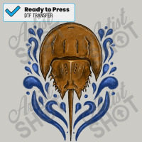 Horseshoe Crab Swirl Green Dtf Transfer | Artistshot