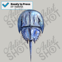 Blue Horseshoe Crab Girl Dtf Transfer | Artistshot