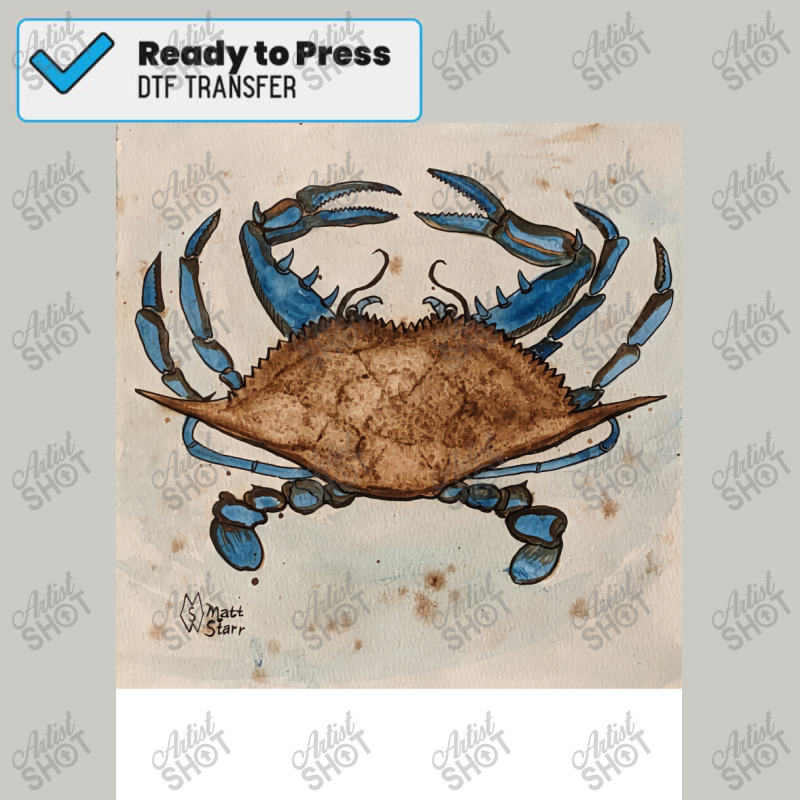 Blue Crab Gift Dtf Transfer | Artistshot