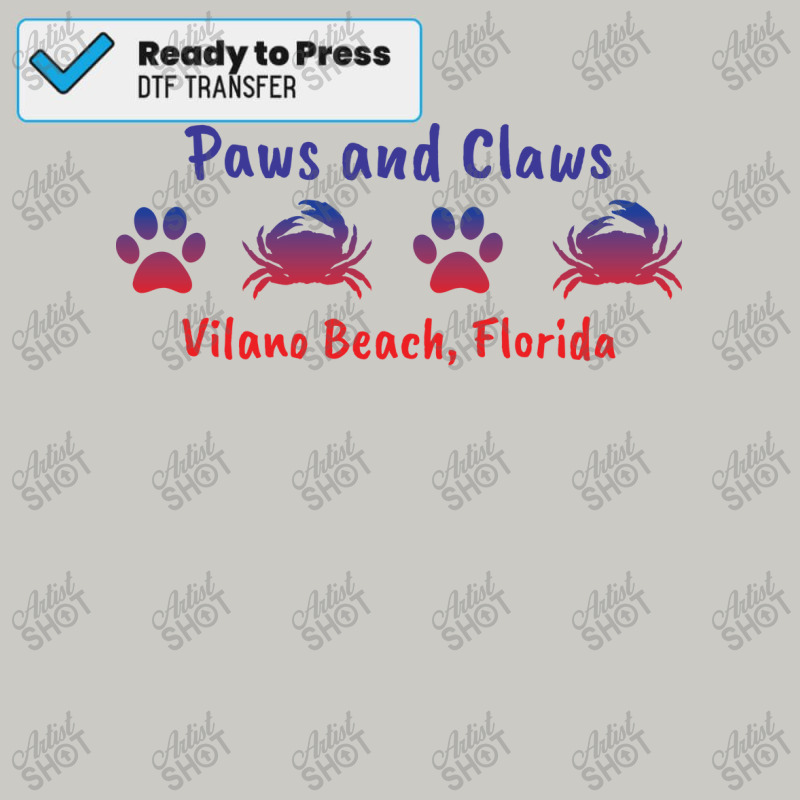 Vilano Beach Florida Quote Dtf Transfer | Artistshot