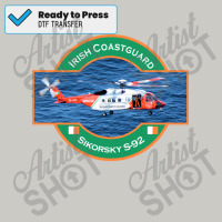 Irish Coastguard Search And Rescue Helicopter Summ Dtf Transfer | Artistshot