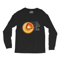 Sun Interior Layers Solar System Star Space Long Sleeve Shirts | Artistshot