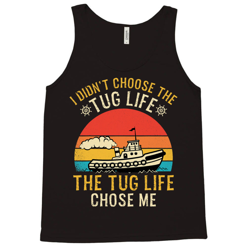 Tugboat Captain Funny Boating Sailor Sailing Men W Tank Top | Artistshot