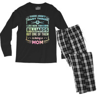 There Arent Many Things Billiards Player Pool Snoo Men's Long Sleeve Pajama Set | Artistshot