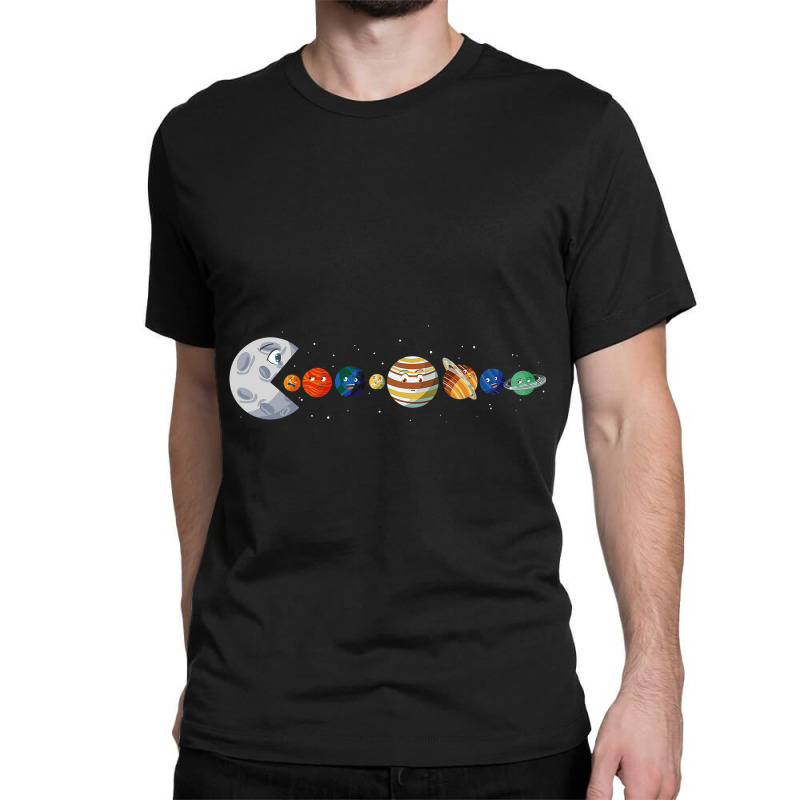 Solarsystem Planets Astrology Science Moon Classic T-shirt by StevieDerry | Artistshot