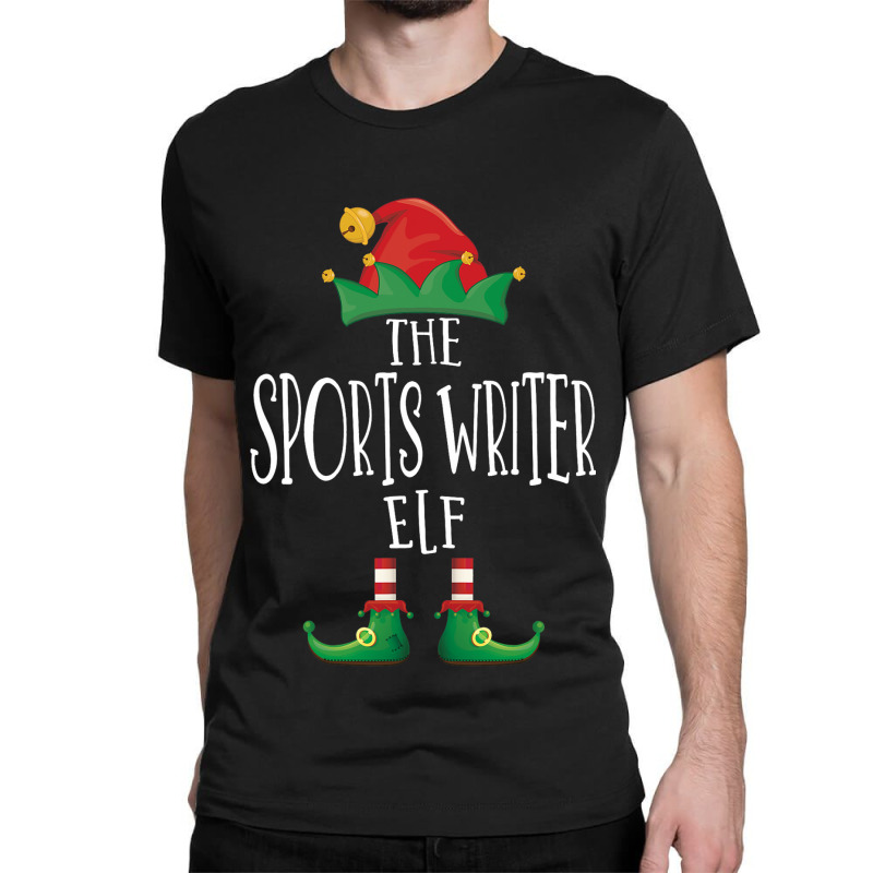 Sports Writer Elf Family Matching Christmas Pajama Classic T-shirt by MaximilianoMonroe | Artistshot