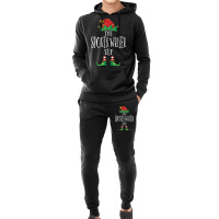 Sports Writer Elf Family Matching Christmas Pajama Hoodie & Jogger Set | Artistshot