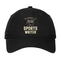 Sports Writer Occupation Adjustable Cap | Artistshot