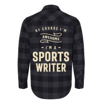 Sports Writer Occupation Flannel Shirt | Artistshot