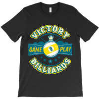 Victory Billiards T-shirt | Artistshot