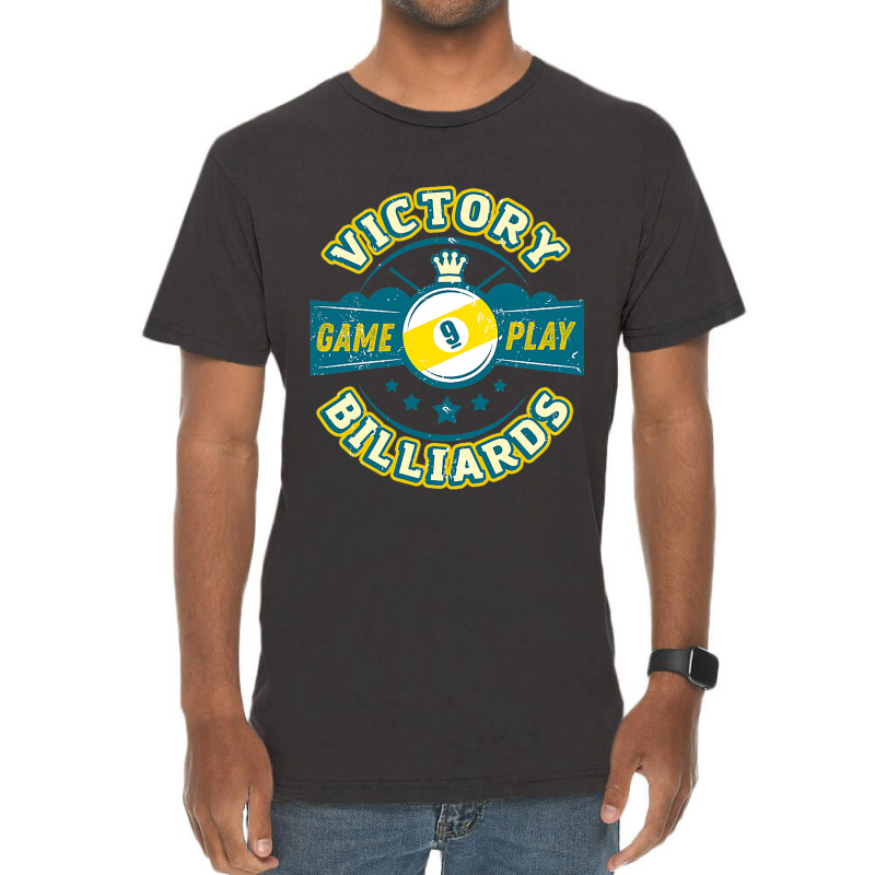 Victory Billiards Vintage T-shirt | Artistshot