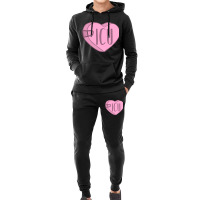 Valentines Day Icu Nurse Candy Heart With Bandaid  Hoodie & Jogger Set | Artistshot