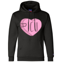 Valentines Day Icu Nurse Candy Heart With Bandaid  Champion Hoodie | Artistshot