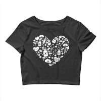 Valentines Day Nurse Life Valentine Day Women Nurs Crop Top | Artistshot