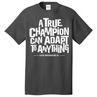 Champion Will Fight Basic T-shirt | Artistshot