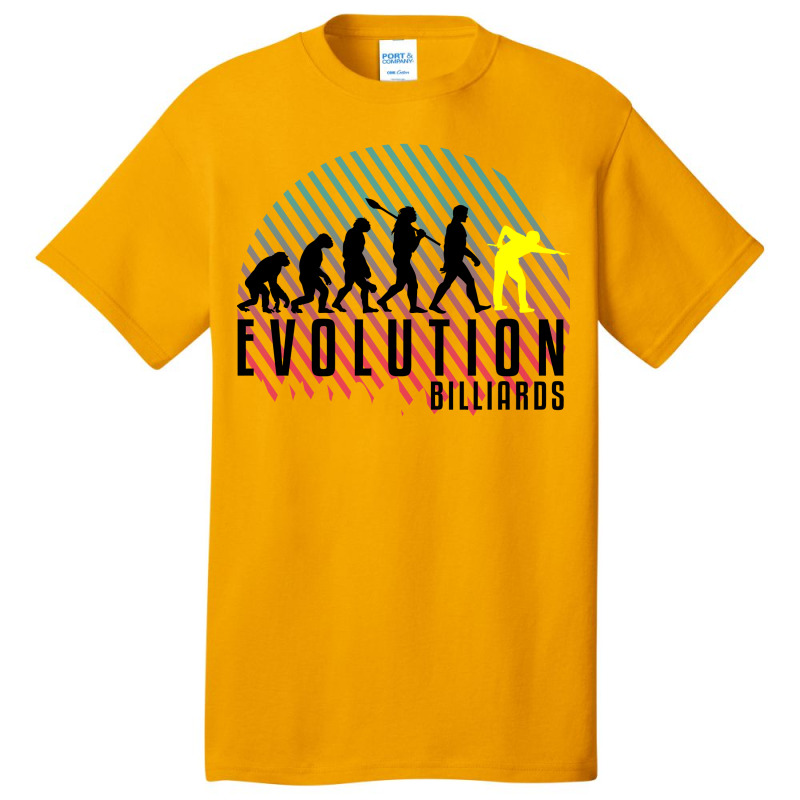 Billiards Evolution Basic T-shirt | Artistshot