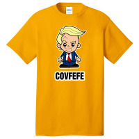 Li Trump Covfefe Basic T-shirt | Artistshot